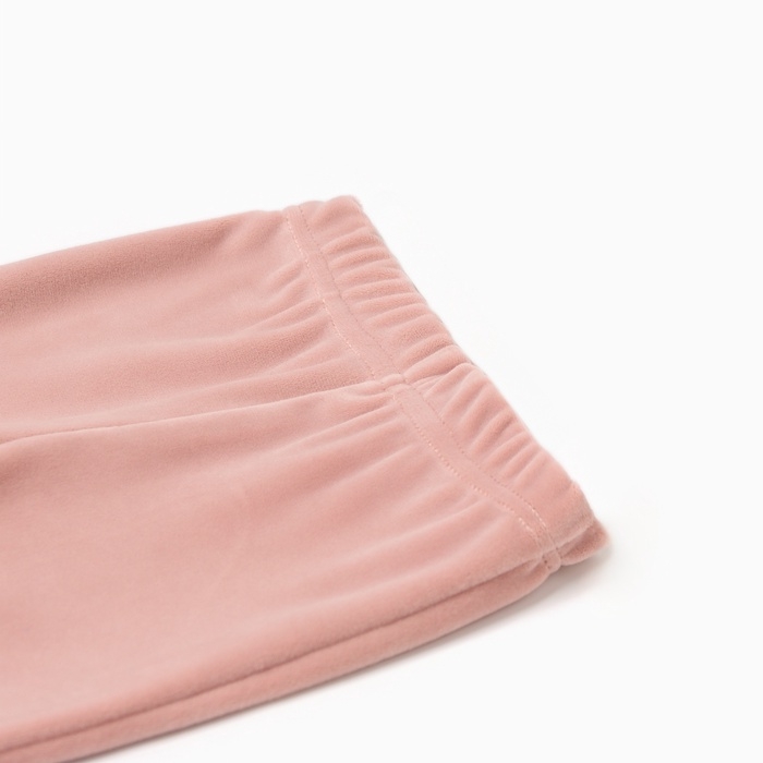 Брюки Крошка Я Plushy, р. 74-80 см, розовый