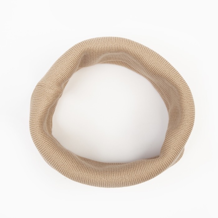 Комплект женский зимний (шапка/снуд), цвет какао, размер 56-58 Комплект женский зимний (шапка/снуд), цвет какао, размер 56-58