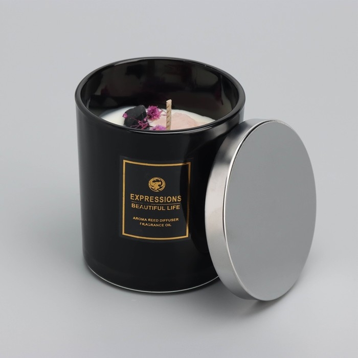 Свеча ароматическая Свеча ароматическая "Aromatic Candle", английская груша и фрезия