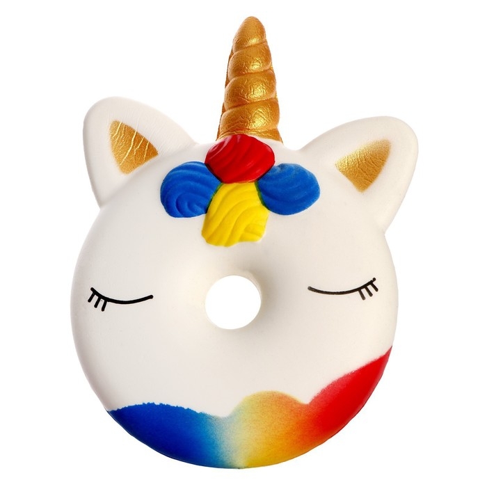 Антистресс сквиш мялка «Единорог», пончик Антистресс сквиш мялка «Единорог», пончик