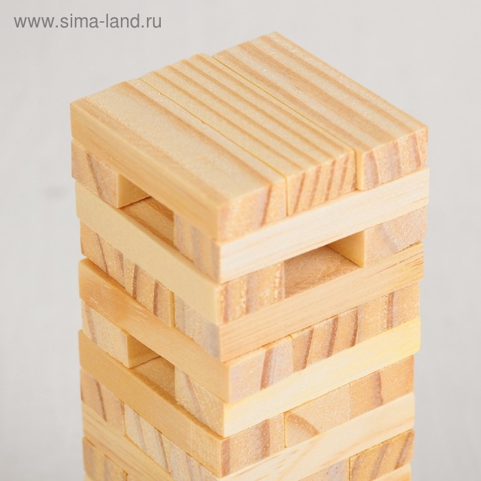 Игра настольная &laquo;Падающая башня&raquo; 20,5 &times; 6 &times; 6 см