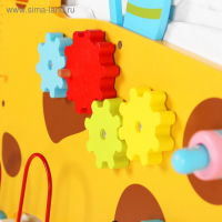 Бизиборд-ростомер &laquo;Жираф&raquo;