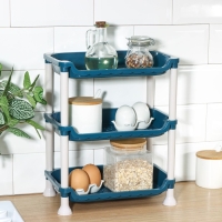 Этажёрка настольная 3 яруса &laquo;Пастель&raquo;, цвет МИКС