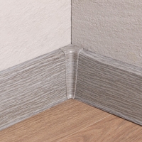 Плинтус напольный 85мм 2,2м "Деконика", 210 Дуб Пепельный Плинтус напольный 85мм 2,2м "Деконика", 210 Дуб Пепельный