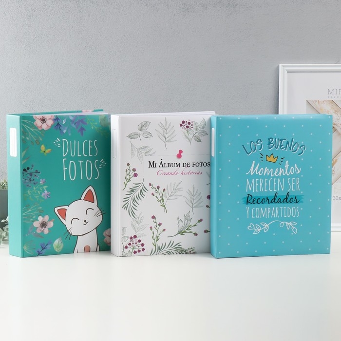 Фотоальбом на 200 фото 15х20 "Рисунки " МИКС 32х27,5х4,6 см