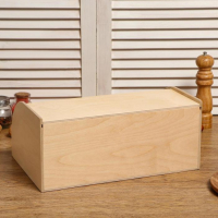 Хлебница деревянная "Буханка", прозрачный лак, 38&times;24.5&times;16.5 см