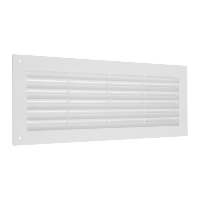 Решетка радиаторная Решетка радиаторная "КосмоВент" Л1337, 130 х 370 мм, белая