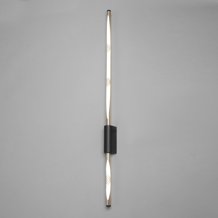 Бра "Олма" LED 12Вт 4000К черный золото 74х5х6 см