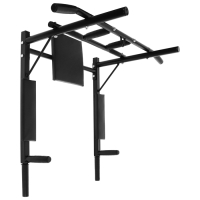 Турник-брусья &laquo;Железное тело&raquo; 3 в 1, разборный, цвет чёрный