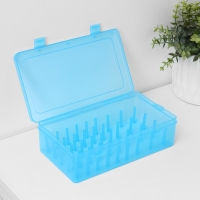 Органайзер для хранения ниток, 42 отделения, 23,5&times;13,5&times;6,5 см, цвет МИКС