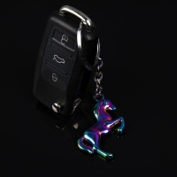 Брелок для ключей Cartage, лошадь, металл, перламутровый