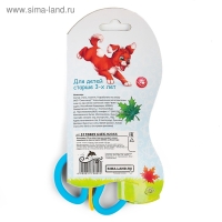 Ножницы 13 см, пластиковые ручки, закруглённые концы, фиксатор, блистер, корпус МИКС Ножницы 13 см, пластиковые ручки, закруглённые концы, фиксатор, блистер, корпус МИКС