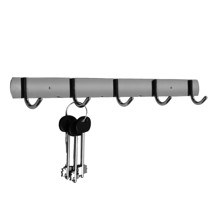 Вешалка CAPPIO CVP002, металлическая, пятирожковая, цвет хром