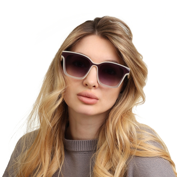 Очки солнцезащитные женские Очки солнцезащитные женские "OneSun", uv 400, дужка 15 см, линза 5.2х4.2 см
