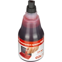 Штемпельная краска COLOP, 25 мл, красная Штемпельная краска COLOP, 25 мл, красная