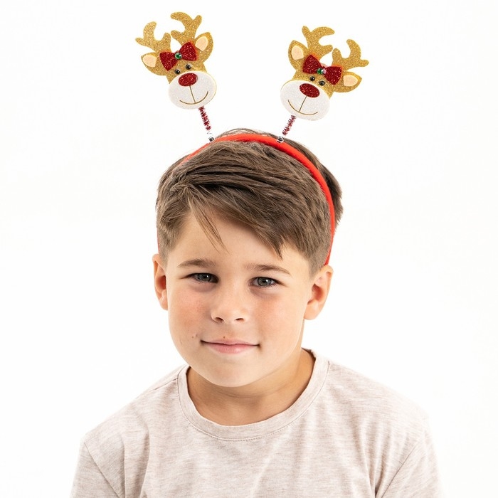 Новый год! Карнавальный ободок &laquo;Олень&raquo;