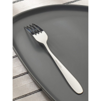 Набор вилок столовых из нержавеющей стали Доляна &laquo;Бабл&raquo;, h=20 см, 6 шт, цвет серебряный