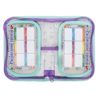 Пенал 1 секция, 130 х 210 х 40 мм, 2 откидные планки, тканевый, Calligrata TOP, Content "Сиба" Пенал 1 секция, 130 х 210 х 40 мм, 2 откидные планки, тканевый, Calligrata TOP, Content "Сиба"