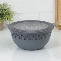 Миска с крышкой 3л 26,5х24х11,5см Миска с крышкой 3л 26,5х24х11,5см