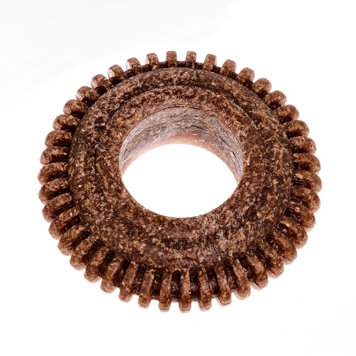 Игрушка для собак жевательная со ароматом корма &laquo;Шина&raquo;, 7 х 7 см