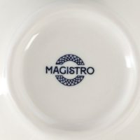 Салатник фарфоровый Magistro Ocean, 300 мл, d=12 см, цвет синий Салатник фарфоровый Magistro Ocean, 300 мл, d=12 см, цвет синий