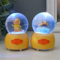 Сувенир полистоун водяной шар свет "Развлечения утёнка" МИКС 7х5х5 см Сувенир полистоун водяной шар свет "Развлечения утёнка" МИКС 7х5х5 см