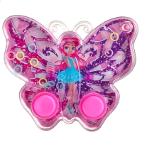 Водная игра с колечками &laquo;Бабочка&raquo;, цвет фиолетовый