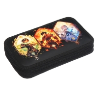 Пенал 2 секции, 125 х 205 х 40 мм, Calligrata 30П26/2 "Аниме game", ламинированный картон Пенал 2 секции, 125 х 205 х 40 мм, Calligrata 30П26/2 "Аниме game", ламинированный картон