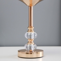 Настольная лампа сенсорная "Кадди" LED 3Вт 3000-6000К USB АКБ диммер золото 14х14х36 см Настольная лампа сенсорная "Кадди" LED 3Вт 3000-6000К USB АКБ диммер золото 14х14х36 см