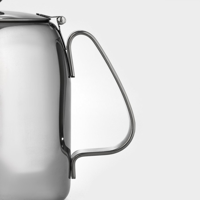 Чайник заварочный из нержавеющей стали Magistro &laquo;Мортэль&raquo;, 600 мл, цвет хромированный