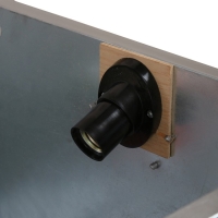 Брудер для цыплят, 100 &times; 40 &times; 45 см, с поддоном, кормушкой и поилкой, металлический