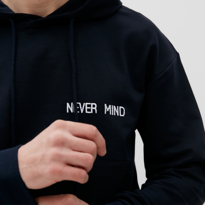 Толстовка мужская DIROMM размер 54, цвет синий Толстовка мужская DIROMM размер 54, цвет синий