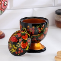 Поставок на ножке, 9×13 см, хохлома Поставок на ножке, 9×13 см, хохлома