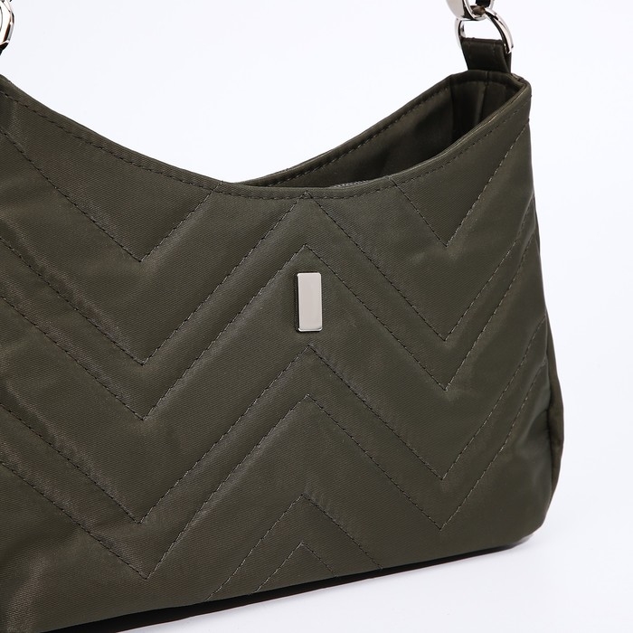 Сумка женская TEXTURA, багет, маленький размер, цвет хаки Сумка женская TEXTURA, багет, маленький размер, цвет хаки