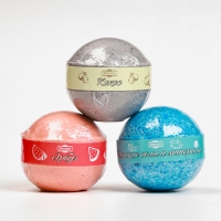 Бомбочки в спайке "Кокос, Арбуз, Морские соли и минералы" набор 3 шт по 110 г Бомбочки в спайке "Кокос, Арбуз, Морские соли и минералы" набор 3 шт по 110 г