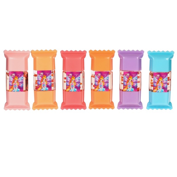 Блеск для губ детский, микс вкусов, меняет цвет на губах, 8 мл "Блум", WINX