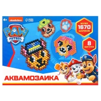 Аквамозаика PAW Patrol, большой набор, 8 фигурок Аквамозаика PAW Patrol, большой набор, 8 фигурок