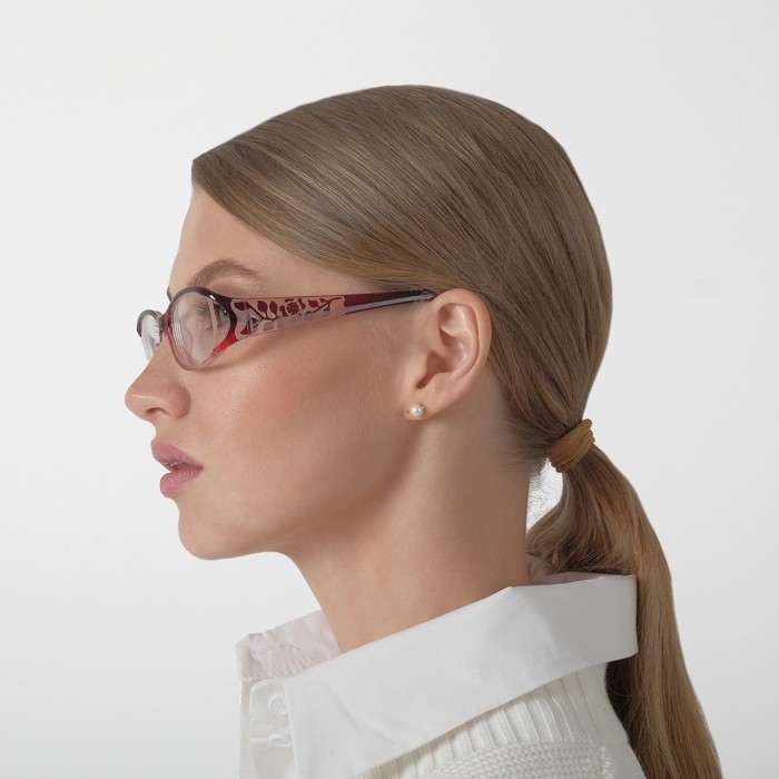 Готовые очки Восток 6618, цвет бордовый, -2,5 Готовые очки Восток 6618, цвет бордовый, -2,5