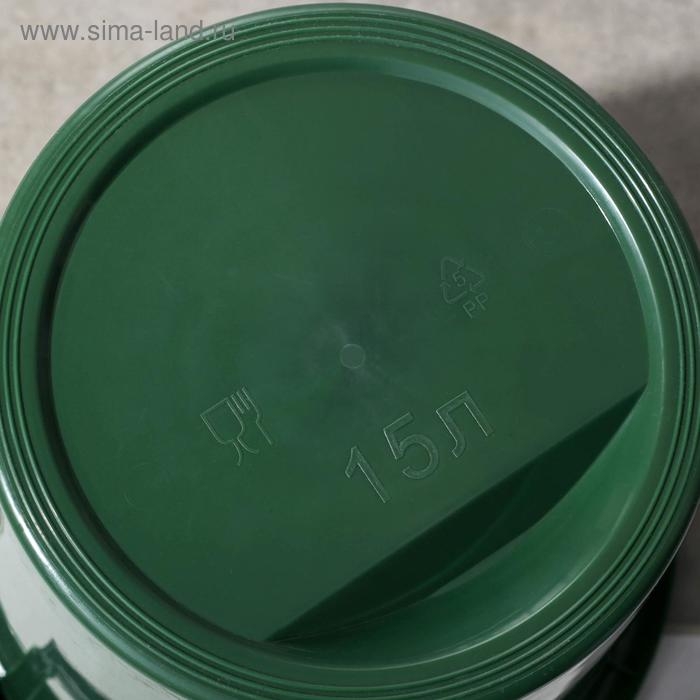 Ведро, 15 л, цвет МИКС Ведро, 15 л, цвет МИКС