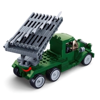 Конструктор Армия ВОВ &laquo;Боевая машина БМ-13 Катюша&raquo;, 201 деталь