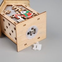 Ёлочная игрушка «Олень», от батареек, свечение тёплое белое Ёлочная игрушка «Олень», от батареек, свечение тёплое белое