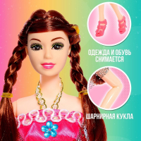 Кукла-модель шарнирная «Алла» в платье, МИКС Кукла-модель шарнирная «Алла» в платье, МИКС