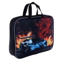 Папка с ручками текстильная А4, 350 х 270 х 70 мм, Calligrata "Тачка корея" Папка с ручками текстильная А4, 350 х 270 х 70 мм, Calligrata "Тачка корея"