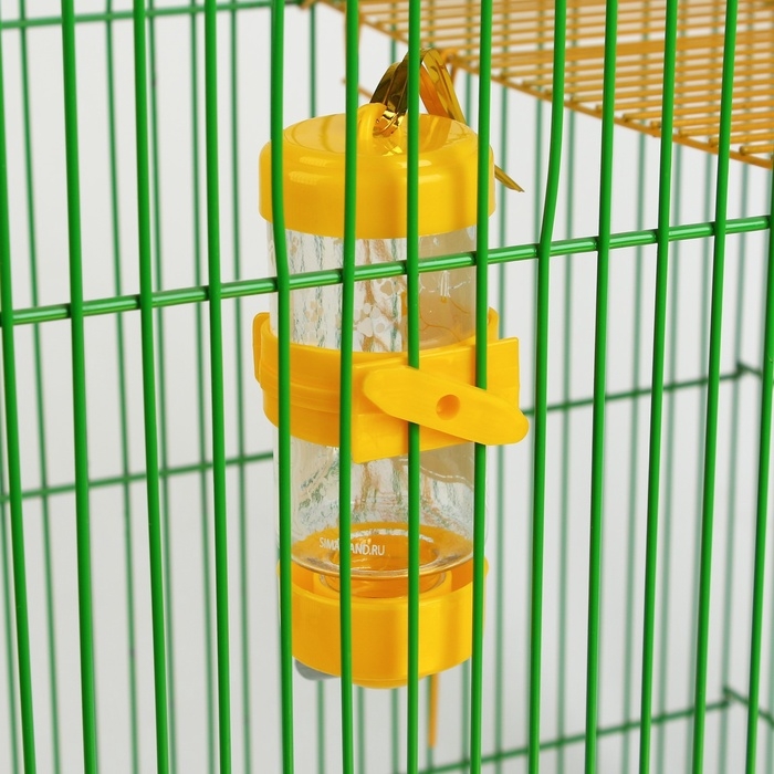 Поилка для грызунов &laquo;Пирамида&raquo; 80 мл, 9х4.5 см, микс цветов