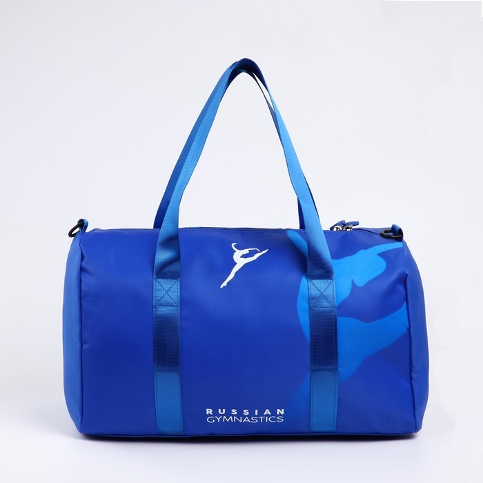 Сумка спортивная «RUSSIAN GYMNASTIC», 47 x 28 x 24 см, цвет синий Сумка спортивная «RUSSIAN GYMNASTIC», 47 x 28 x 24 см, цвет синий