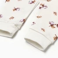 Штанишки детские, цвет белый, рост 86 см