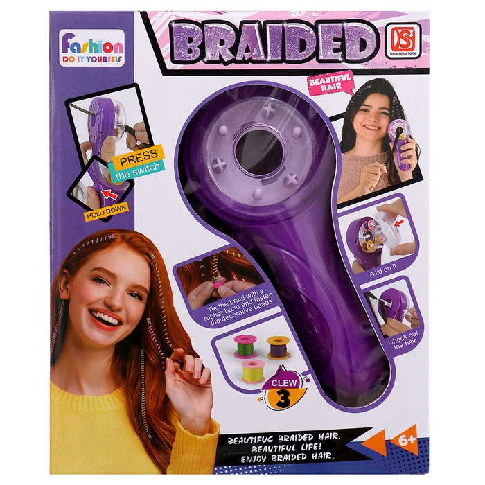 Набор парикмахера &laquo;Косички&raquo;, с аксессуарами