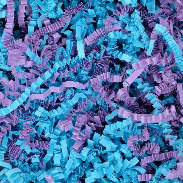 Наполнитель бумажный &laquo;Для него&raquo;, микс, сине-фиолетовый, 50 г