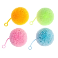 Мялка &laquo;Пушистик&raquo; с пастой, цвета МИКС