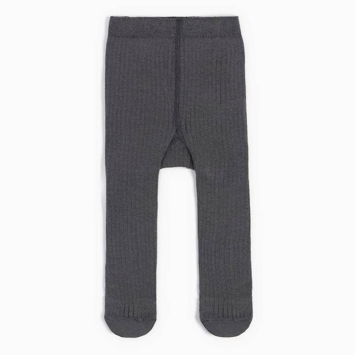 Колготки детские Крошка Я BASIC LINE, рост 68-74 см, тёмно-серый